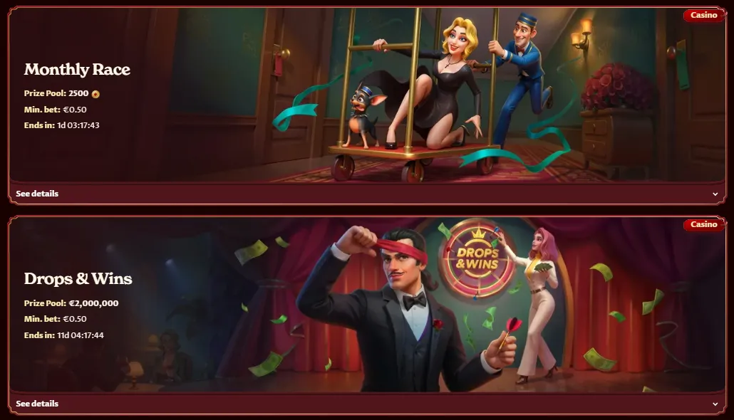 casoola casino tournaments